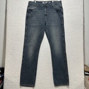 Wrangler Retro Jeans‎ Men's Slim Straight Blue Denim Western Cowboy Size 38